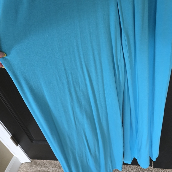 Venus Bright Blue Spagetti Strap Wide Leg Jumpsuit ~ Brand New - Picture 6 of 12